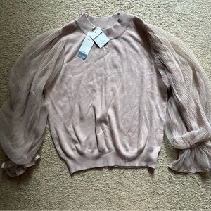Ingni pink Beige Sweater